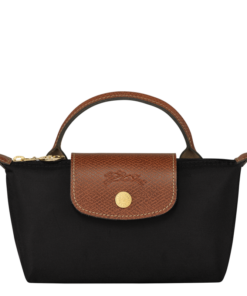 Trousse cosmétiques avec poignée Le Pliage Original Toile recyclée - Noir